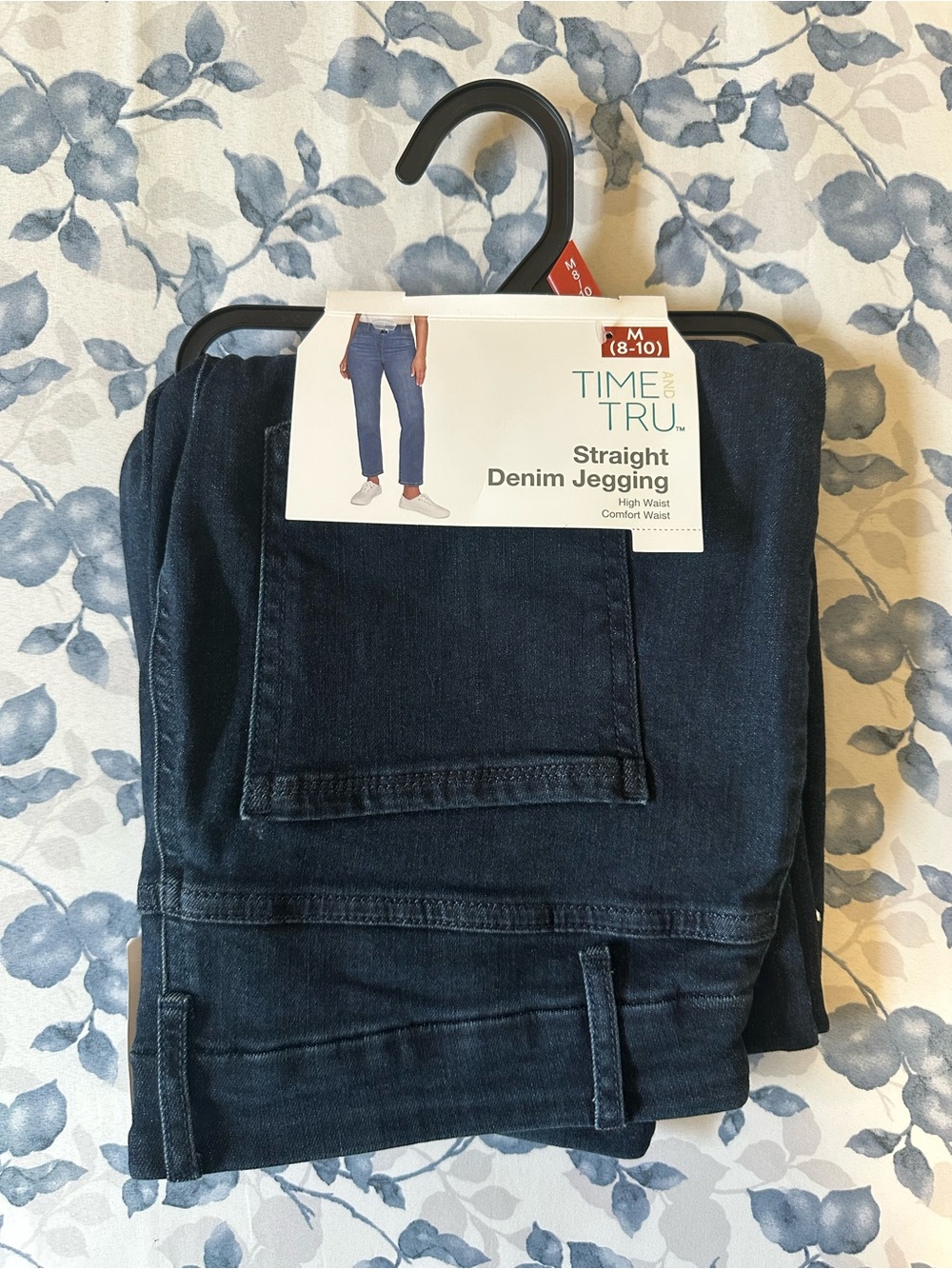 Time and Tru Dark Indigo Straight Denim Jegging
